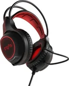 Słuchawki - Energy Sistem ESG 2 Czarno-Czerwone - miniaturka - grafika 1