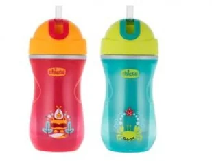 Chicco Kubek niekapek termiczny ze słomką 266 ml : Kolor - Niebieski - Kubki dla dzieci - miniaturka - grafika 4