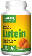 Witaminy i minerały dla sportowców - Jarrow Formulas SUPLEMENT PROZDROWOTNY LUTEIN 20MG 60 CAPS 790011120254 - miniaturka - grafika 1