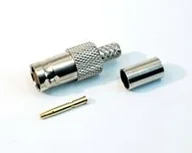 Złącza, przejściówki, adaptery - brak danych Złącze BNC/ż zaciskane na RG5 - miniaturka - grafika 1