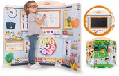 Tablice dla dzieci - Smoby Szkoła Zestaw Edukacyjny Tablica 80 akc 410818 - miniaturka - grafika 1