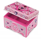 Prace ręczne dla dzieci - Melissa&Doug zestaw kreatywny Szkatułka na biżuterię - miniaturka - grafika 1