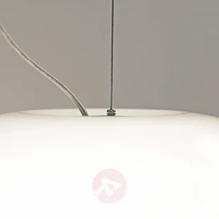 Casablanca Lampa wisząca AIH, 28 cm, biała błyszcząca - Lampy sufitowe - miniaturka - grafika 5