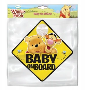 Tabliczka Baby On Board Kubuś - Akcesoria do fotelików - miniaturka - grafika 13