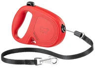 Smycze dla psów - Ferplast Flippy One Cord S Smycz automatyczna Linka 4.5 m Czerwony - miniaturka - grafika 1
