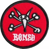 Dodatki do ubrań - BONES naszywka BONES VATO RAT PATCH SMALL Red - miniaturka - grafika 1