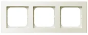 Klawisze i ramki - Ospel Ramka potrójna Ecru - R-3R/27 Sonata - miniaturka - grafika 1