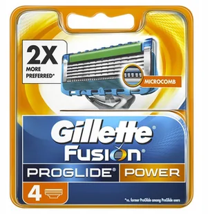 Gillette Wkłady Fusion Proglide Power 4szt - Maszynki do golenia i wkłady - miniaturka - grafika 4