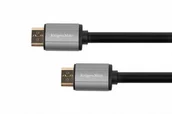 Kable - Kruger&Matz Kabel HDMI-HDMI 1.8m Basic LEC-KM1204 - miniaturka - grafika 1