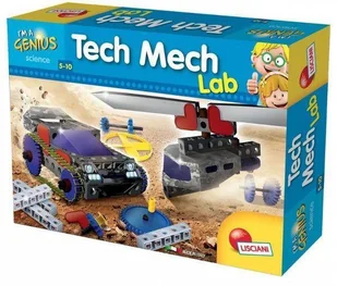 Lisciani Tech mech lab. Ekstremalne środki transportu. Zestaw - Klocki - miniaturka - grafika 6