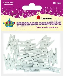 Spinacz drewniany 36x9mm a"15szt - Przyborniki na biurko - miniaturka - grafika 2