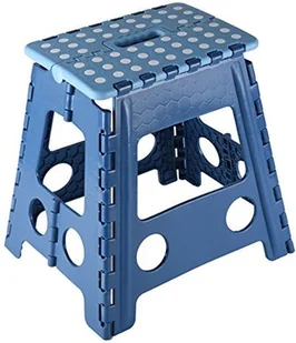 Kesper składany stołek czarnym lub niebieskim nośność do 120 kg 70518 - Taborety i hokery Kesper składany stołek czarnym lub niebieskim nośność do 120 kg 70518 - Taborety i hokery - miniaturka - grafika 1