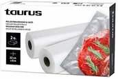 Akcesoria i części AGD - Taurus Taurus 999258000  opakowanie z 2 rolkami po 22 cm x 6 m, do przechowywania żywności, możliwość dopasowania 999258000 - miniaturka - grafika 1