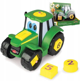 Tomy John Deere Ucz się i baw z traktorem 46654 - Samochody i pojazdy dla dzieci - miniaturka - grafika 5