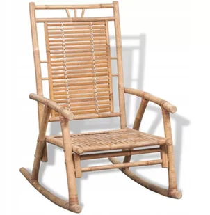 vidaXL Fotel bujany z bambusa - Fotele - miniaturka - grafika 6