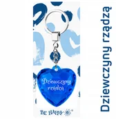 Breloki - Brelok Serce Prezent Upominek Dziewczyny rządzą - miniaturka - grafika 1