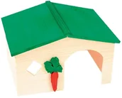 Akcesoria dla gryzoni - Zolux Domek drewniany dla chomika Dostawa GRATIS od 99 zł + super okazje - miniaturka - grafika 1