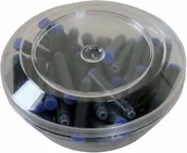 Wkłady do długopisów - CRESCO Naboje do pióra UFO 50szt 080048) - miniaturka - grafika 1