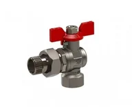 Zawory i kraniki - Arco Zawór kulowy kątowy 1" 154305 154305 - miniaturka - grafika 1