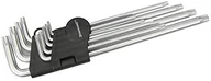 Klucze i nasadki - Silverline 394985 klucze profesjonalne Torx, 9 szt., Zestaw T10T50 394985 - miniaturka - grafika 1