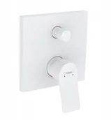 Baterie podtynkowe - Hansgrohe Vivenis Bateria wannowa podtynkowa biały mat 75416700 - miniaturka - grafika 1