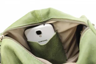 Magre (PL) Plecak Skórzany (PL) Jowita Skóra Naturalna Licowa Buraczkowy - Torebki damskie - miniaturka - grafika 2