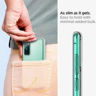 Spigen Ultra Hybrid do Galaxy S20 FE Fan Edition Clear - Etui i futerały do telefonów - miniaturka - grafika 13