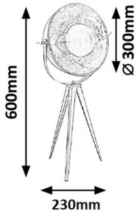 Rabalux Nataniel lampka stołowa 4139 4139 - Lampy stojące - miniaturka - grafika 5