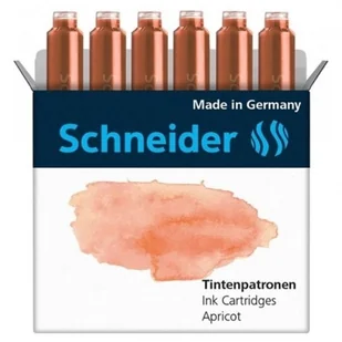 SCHNEIDER Naboje do piór morelowe 6szt. /SR166116/ PB1579-MO - Naboje i atramenty - miniaturka - grafika 2