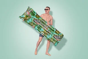 Bestway Dmuchany Materac Do Pływania 183 x 69 cm Bestway 44083 LT-10730-0 - Materace dmuchane i koła do pływania - miniaturka - grafika 6