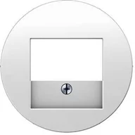 Klawisze i ramki - Berker R1/R3 biały płytka do gniazda głośnikowego B_10382089 - miniaturka - grafika 1