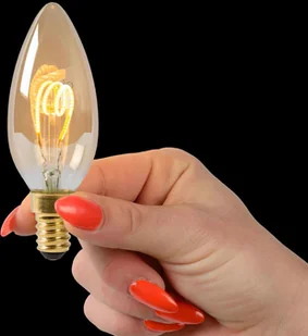 Lucide Żarówka świeca LED E14 3W, 2 200 K ściemniana - Żarówki LED - miniaturka - grafika 3