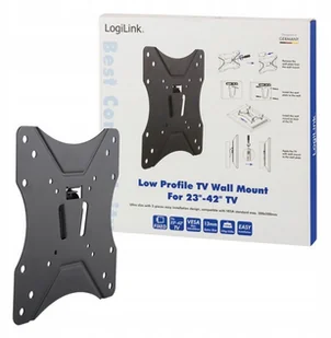 Logilink Uchwyt cienny LCD/LED VESA 200x200 23-42" AJLLIT000BP0004 - Uchwyty do monitorów - miniaturka - grafika 2