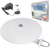 Anteny TV - Antena Dookólna Dvb-t Tv Kompaktowa Aktywna MUX8 - miniaturka - grafika 1