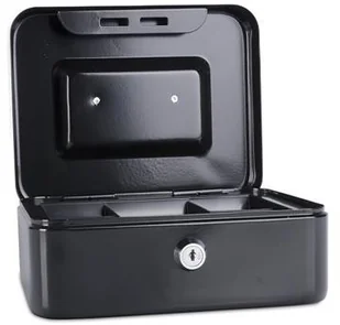 Donau Kasetka na pieniądze , średnia, 200x90x160mm, czarna 5232001PL-01 - Sejfy i kasy pancerne - miniaturka - grafika 3