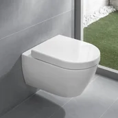 Miski WC - Villeroy & Boch Subway 2.0 37,5x56,5 cm z deską biały Weiss Alpin 5614R001+9M68S101 - miniaturka - grafika 1
