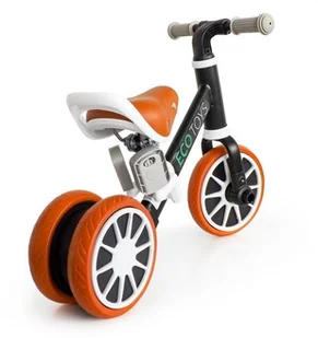 ECOTOYS Rower rowerek biegowy jeździk z pedałamiI 2w1 czarny 1186 - Jeździki dla dzieci - miniaturka - grafika 6
