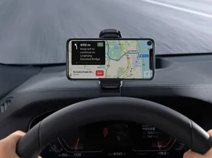 Baseus Uchwyt samochodowy Big Mouth Pro na deskę rozdzielczą klips czarny SUDZ-A01 - Uchwyty samochodowe do telefonów - miniaturka - grafika 8