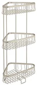Półki łazienkowe - InterDesign Inter wzornictwo York Lyra Shower Shelf 62885EU - miniaturka - grafika 1