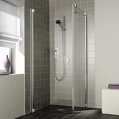 Kabiny prysznicowe - Kermi RAYA 80x100 lewe RA1KL08020VPK+RATOR10020VPK - miniaturka - grafika 1