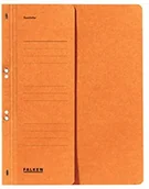 Koszulki na dokumenty - Falken oesenhefter z kartonu z recyklingu, pomarańczowy 80003874 - miniaturka - grafika 1