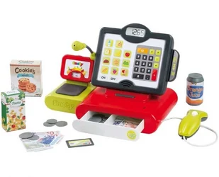 Smoby Kasa Elektroniczna z dotykowym panelem 24265 - Zabawy w naśladowanie dorosłych - miniaturka - grafika 2