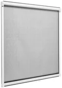Moskitiery - ARTENS Moskitiera na okno 160x160 Biało/Czarna z możliwością przesuwania w pionie Artens - miniaturka - grafika 1