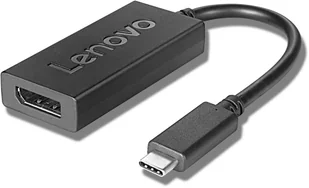 Lenovo 4X90Q93303 USB-C to DisplayPort Adapter, Black 4X90Q93303 - Adaptery i przejściówki - miniaturka - grafika 2