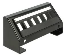 Delock Panel Keystone 6 portów półka na biurko 86268 - Akcesoria na biurko - miniaturka - grafika 3