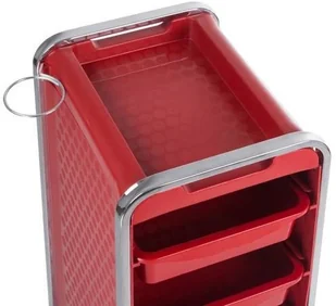 Barbiero Pomocnik fryzjerski NG-ST005 czerwony NG-ST005 - Meble fryzjerskie - miniaturka - grafika 4