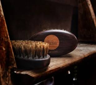 Lullalove Lullalove Szczotka do Włosów i Brody LULLALOVE29 - Szczotki do masażu - miniaturka - grafika 3