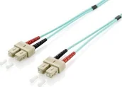 Kable miedziane - Equip Patchcord światłowodowy SC SC 50/125 OM3 0.5m 255329 - miniaturka - grafika 1