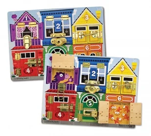 Melissa & Doug 13785 - Brett mit Verschlüssen - Puzzle - miniaturka - grafika 3