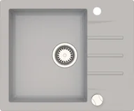 Zlewozmywaki - AXIS Zlewozmywak Granitowy MOJITO 20 szary (59) mojito20sz - miniaturka - grafika 1